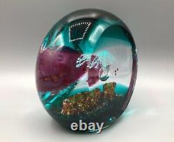 Rare Caithness Glass'visitation' Edition Limitée Paperweight