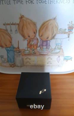 Rare Édition Limitée BOUQUET DE GUI DE NOËL PERTHSHIRE 1996 Pèse-Papiers