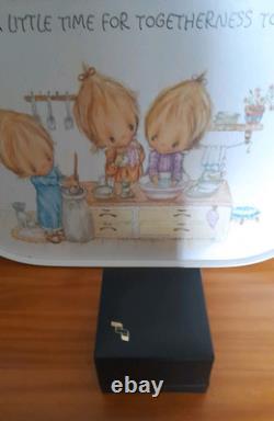 Rare Édition Limitée BOUQUET DE GUI DE NOËL PERTHSHIRE 1996 Pèse-Papiers