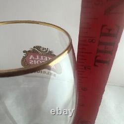 STELLA ARTOIS Édition Limitée Verre à Pied de la Bière 600ème Anniversaire 24 Verres