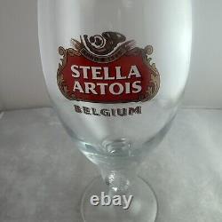 STELLA ARTOIS Édition Limitée Verre à Pied de la Bière 600ème Anniversaire 24 Verres