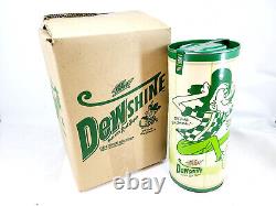 Scellé ! Dewshine Mountain Dew Bouteille en verre édition limitée de 25 oz.