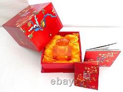 Sculptures d'art en cristal édition limitée Luiligongfang 2006 - 3 pièces