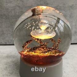Selkirk Glass Paperweight Sundown Red Orange 25/500 Rare Limited Edition 2001