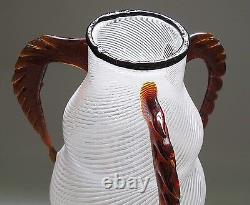 Sergio Asti pour Vistosi (Éd. Ltd. 33) Collection Sixties Vase en verre Sottsass