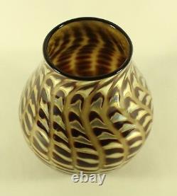 Steven V. Correia Art Glass Vase Limited Edition 2 De 50 Sea Shells Series Daté
