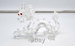 Swarovski Cristal Dragon 208398 Fabuleux Créatures 1997 Avec Support D'affichage
