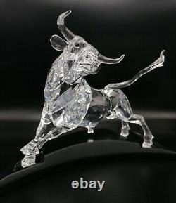 Swarovski Crystal 2004 Edition Limitée Stier Bull 628483 Rare
