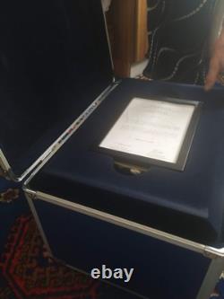 Swarovski Grand Éléphant Signé 2006 Édition Limitée 954407 État Neuf CoA