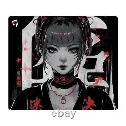 Tapis de souris de jeu en verre de qualité premium GLSSWRKS Akari édition limitée japonaise