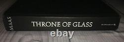 Throne Of Glass Sarah J. Maas Couverture Originale 1ère Édition Livre De Couverture Rigide