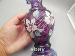 Top Notch Bill Fenton 50 Ans Mulberry Vase 1946-1996 Cahryn Mackey