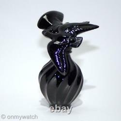 Ultra-rare Lalique Signé Ltded Numéroté L’air Dutemps Black Perfume Bottle