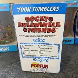 VTG Toon Tumblers - Verres à bière - 2005 - Édition limitée ensemble de 5 - NEUF DANS LES BOÎTES
