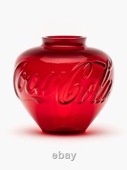 Vase en verre Coca Cola Ai Weiwei Édition limitée 2023 300 signés