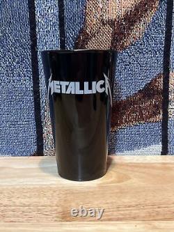 Verre à bière gravé Metallica Limited Edition Black Album