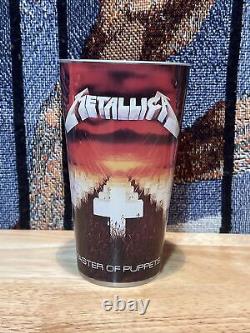 Verre à bière gravé en édition limitée Master Of Puppets de Metallica