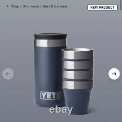 Verres à shot YETI ? Édition limitée RARE & ÉPUISÉE en acier inoxydable NEUFS