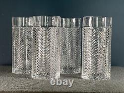 Verres hauts Lauren Ralph Lauren à chevrons X 4 (non utilisés/immaculés)