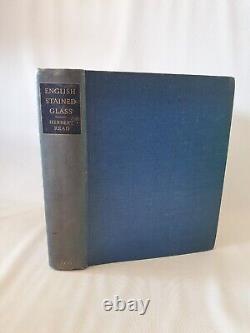 Vitrail anglais par Herbert Read 1926 Édition limitée de 50