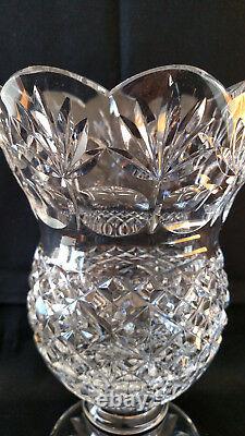 Waterford Collectible Crystal Bnib 10 Fitzwilliam Thistle Vase Edition Limitée