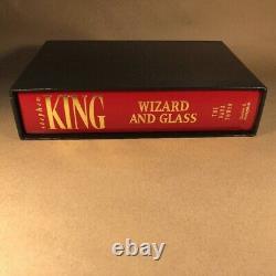 Wizard And Glass De Stephen King (signé En Premier, Édition Limitée Du Royaume-uni, Couverture Rigide)